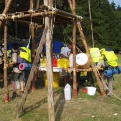 .vertrek tweedaagse - Scouts en Gidsen Zaventem 